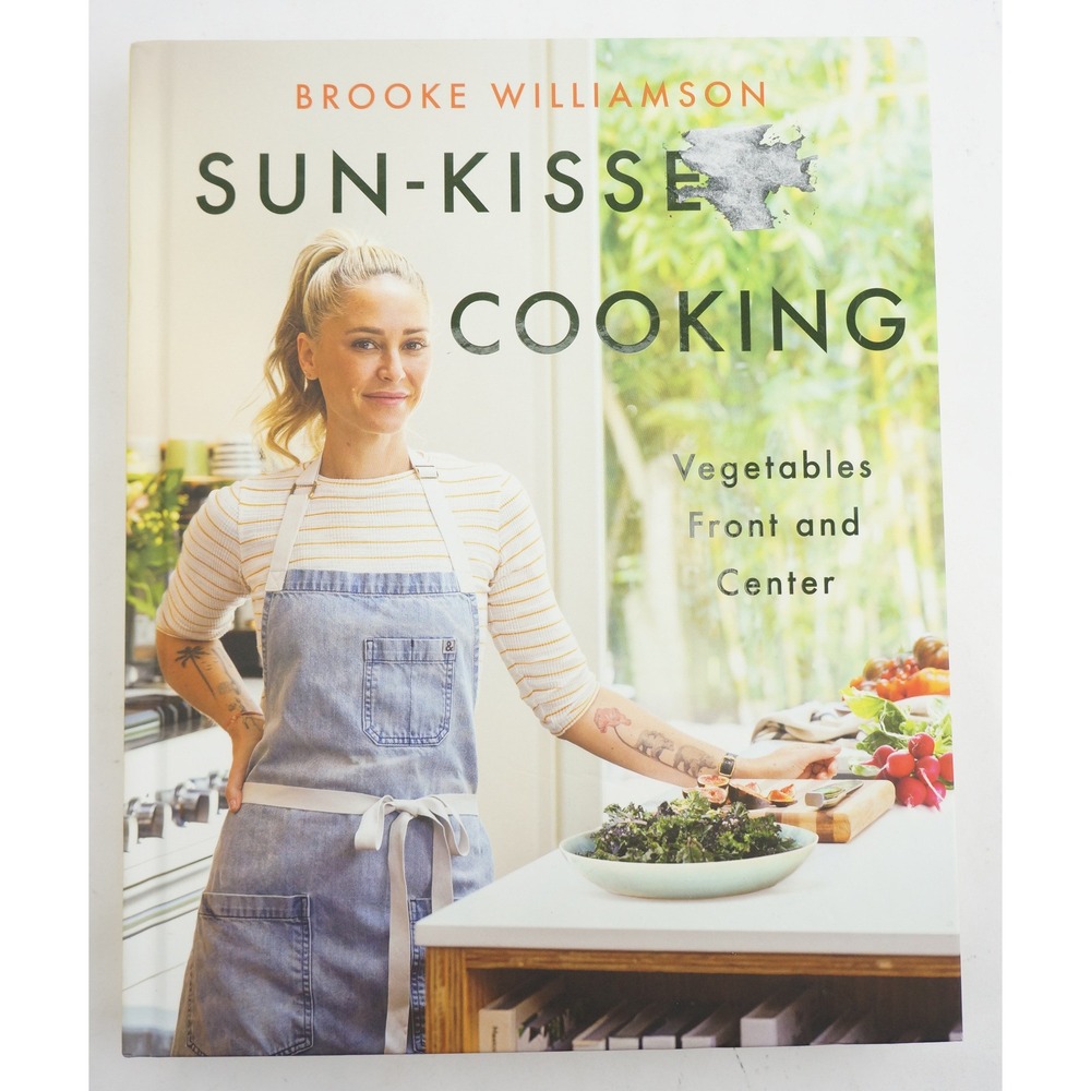 New Harper Collins Sun-Kissed Cooking Brooke Williamson Hardcover Book